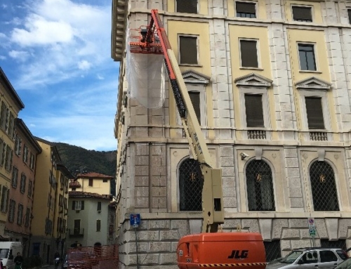MANUTENZIONE FACCIATE PALAZZO BANCA D’ITALIA FILIALE DI COMO